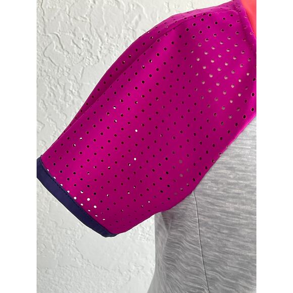 Title Nine Athletic Sporty Gray & Magenta Performance Dress Small - Picture 5 of 11
